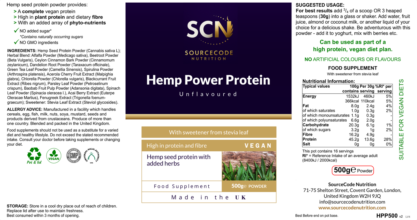 Hemp Power Protein