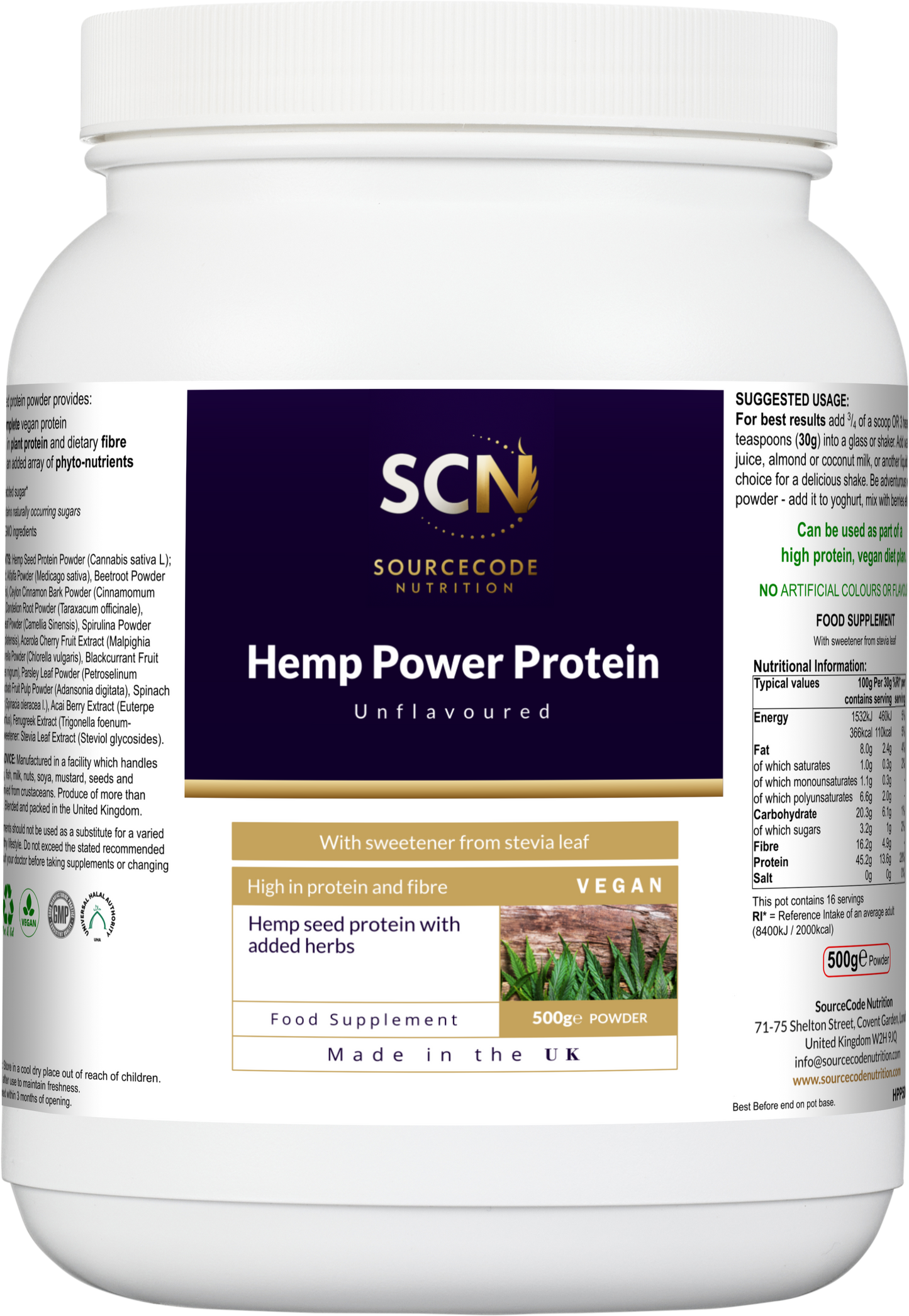 Hemp Power Protein