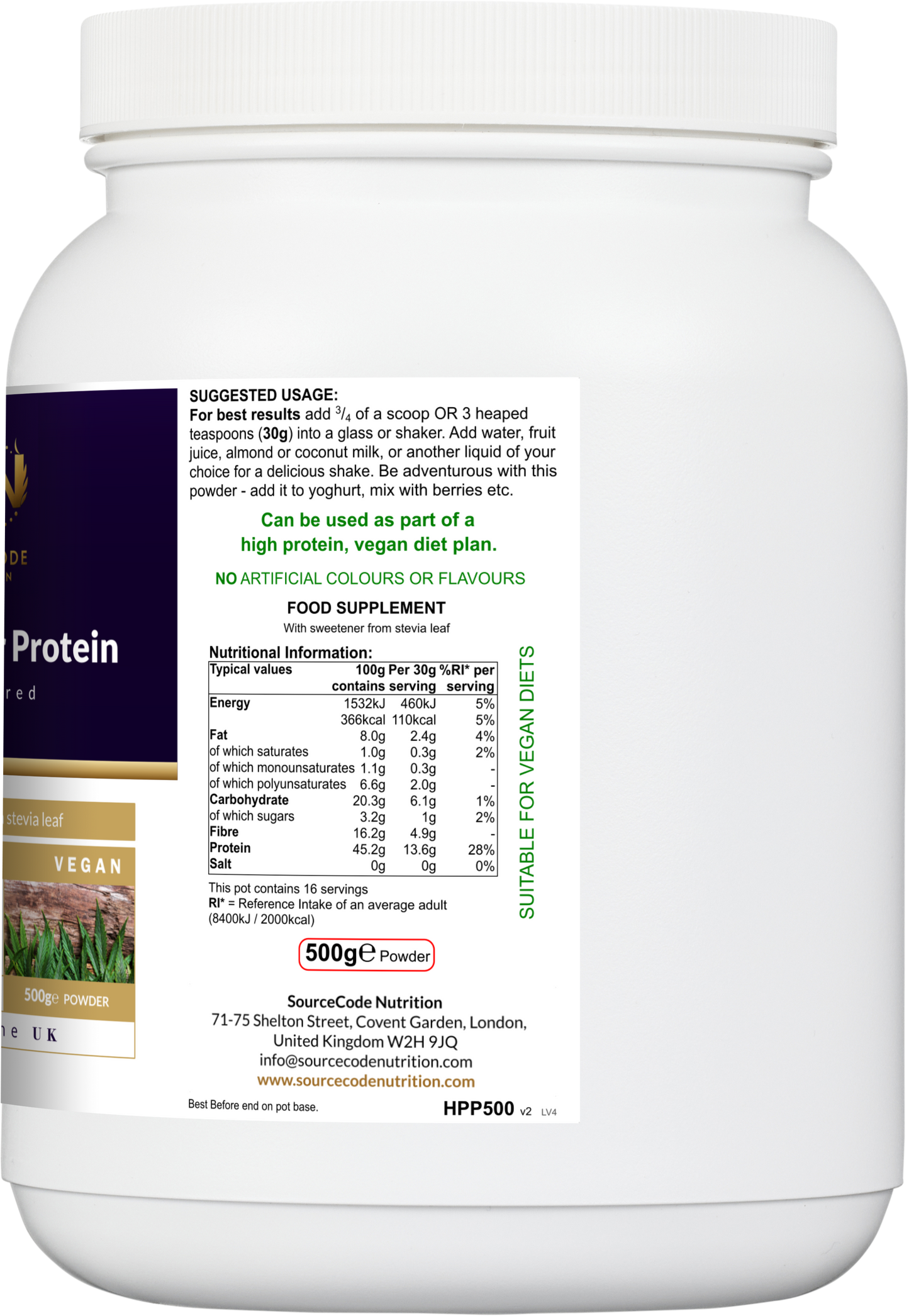 Hemp Power Protein