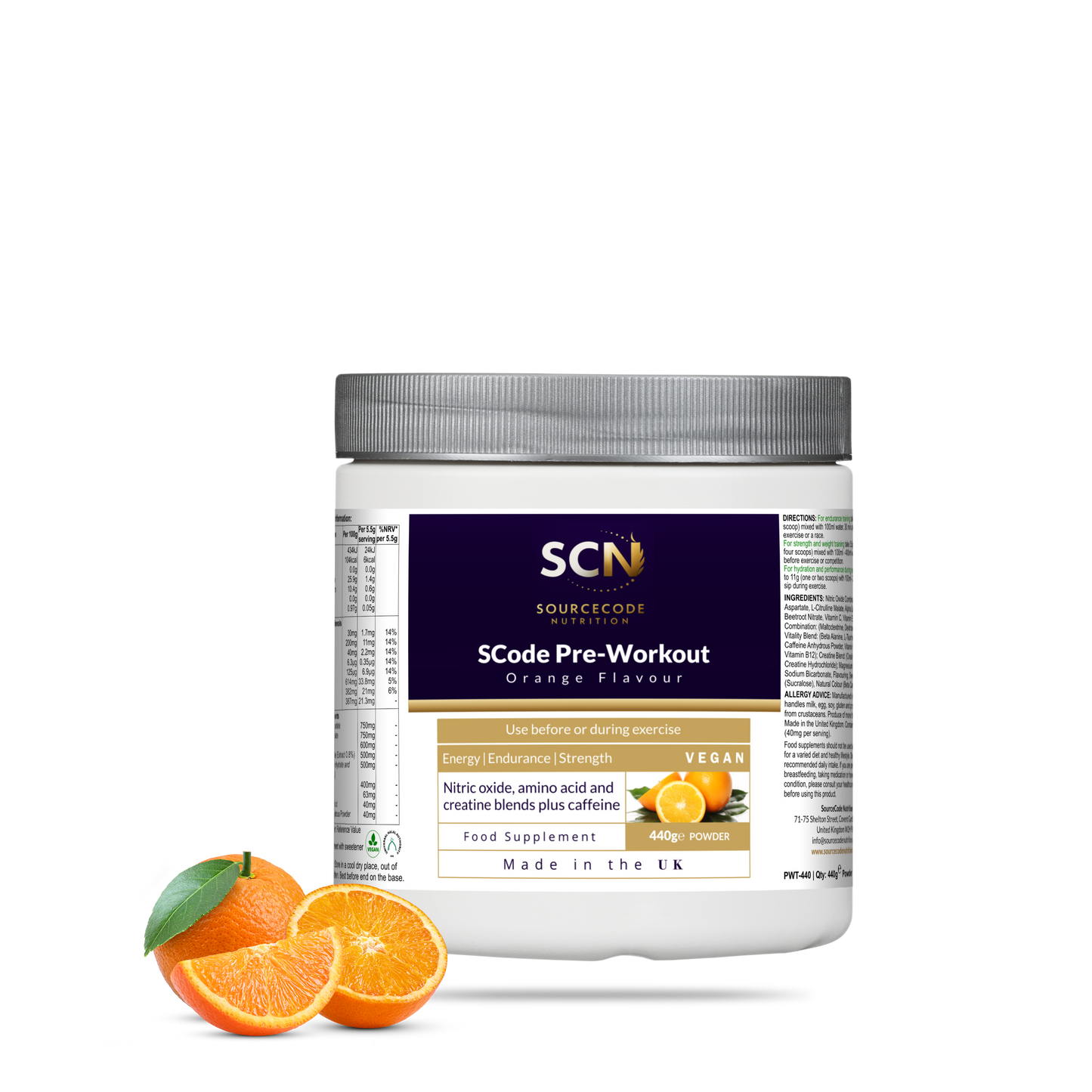 SCode Pre-Workout